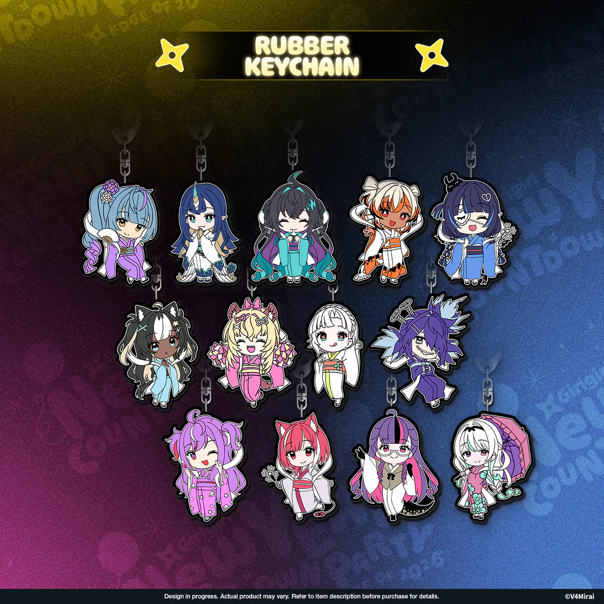 V4Mirai 2026 New Year Blessings Merch